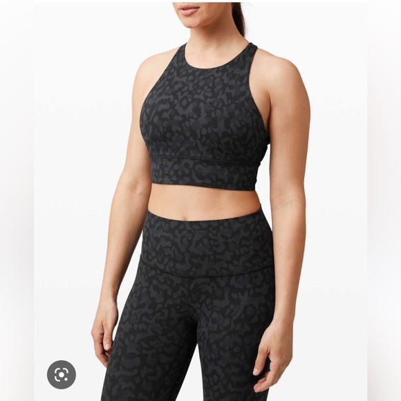 Lululemon Camo Leopard Bra - Picture 1 of 2